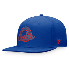 Chicago Cubs Fanatics Circle Script Snapback Hat - Royal Hats