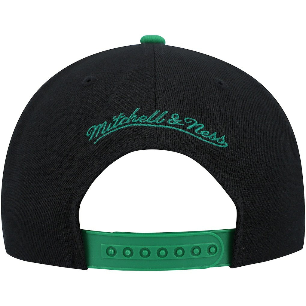 Boston Celtics Side Core 2.0 Snapback Hat Black/Green