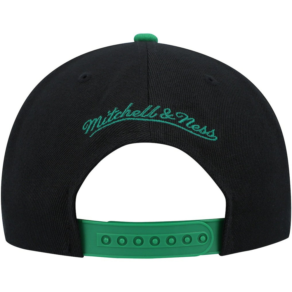 Boston Celtics Side Core 2.0 Snapback Hat Black/Green