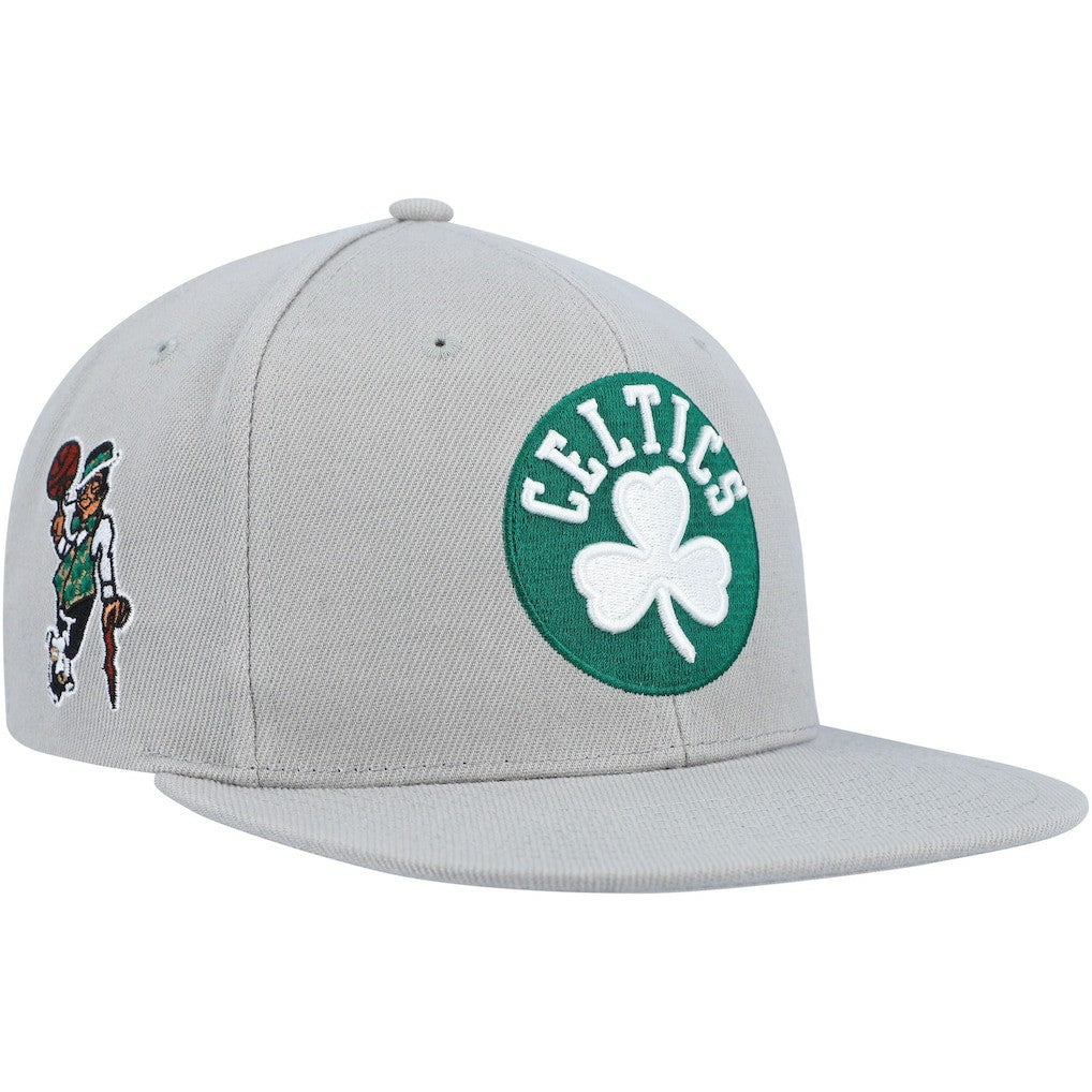 Boston Celtics Side Core 2.0 Snapback Hat Gray