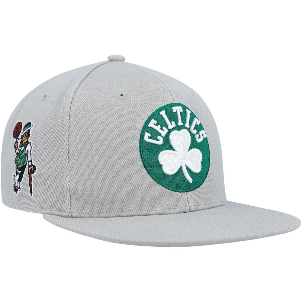 Boston Celtics Side Core 2.0 Snapback Hat Gray