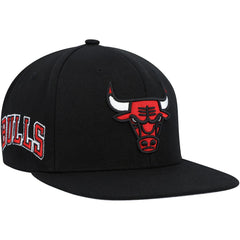 Chicago Bulls Side Core 2.0 Snapback Hat Black
