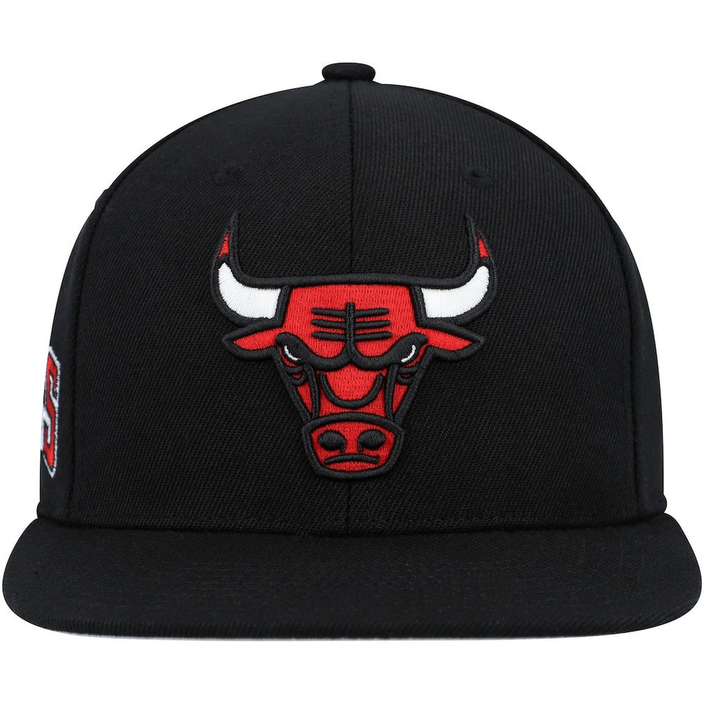 Chicago Bulls Side Core 2.0 Snapback Hat Black