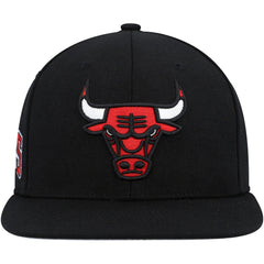 Chicago Bulls Side Core 2.0 Snapback Hat Black