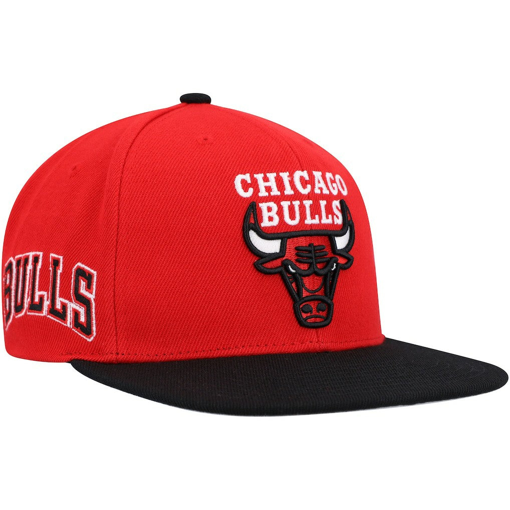 Chicago Bulls Side Core 2.0 Snapback Hat Red/Black