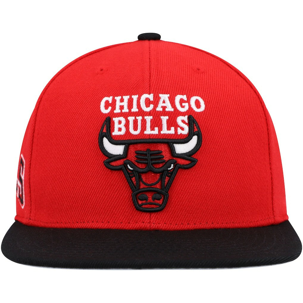 Chicago Bulls Side Core 2.0 Snapback Hat Red/Black