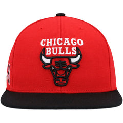 Chicago Bulls Side Core 2.0 Snapback Hat Red/Black
