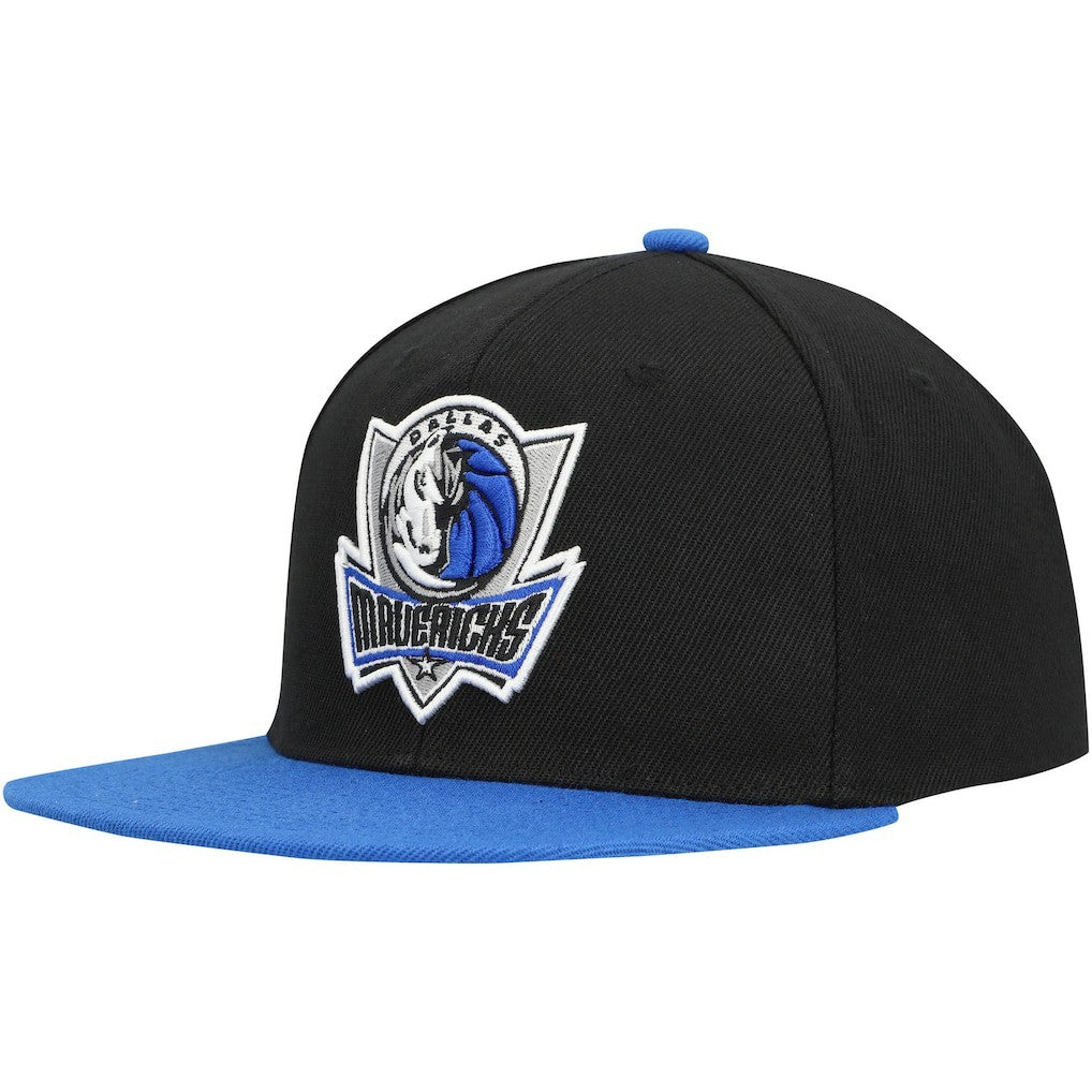 Dallas Mavericks Side Core 2.0 Snapback Hat Black/Royal