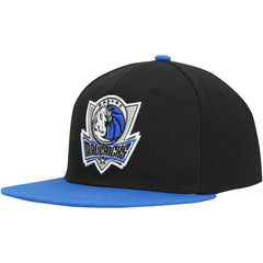 Dallas Mavericks Side Core 2.0 Snapback Hat Black/Royal