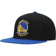 Golden State Warriors Side Core 2.0 Snapback Hat Black/Royal