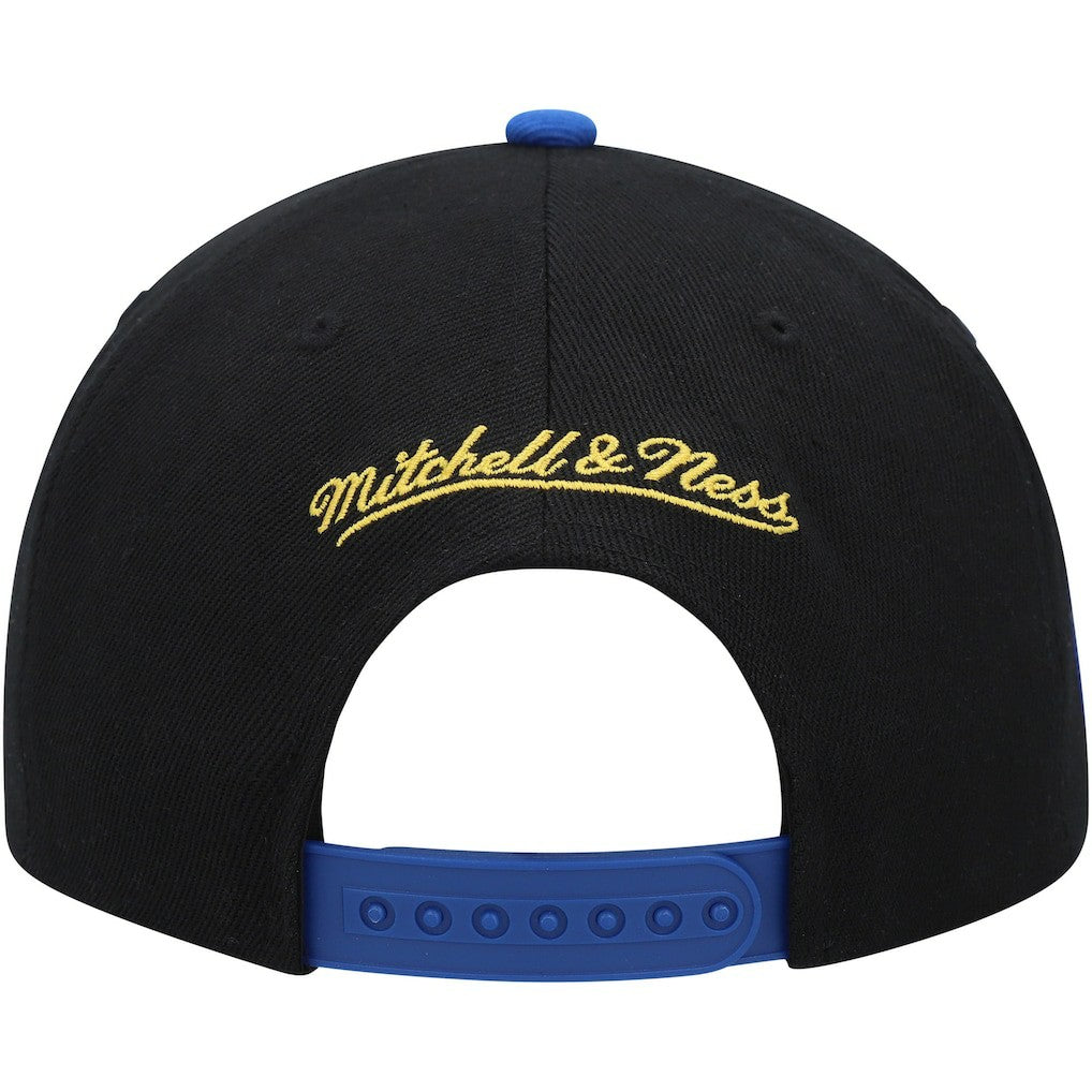 Golden State Warriors Side Core 2.0 Snapback Hat Black/Royal
