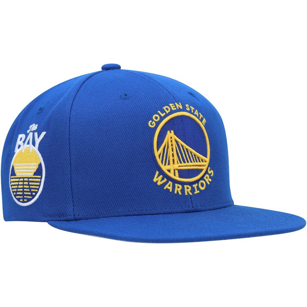 Golden State Warriors Side Core 2.0 Snapback Hat Royal