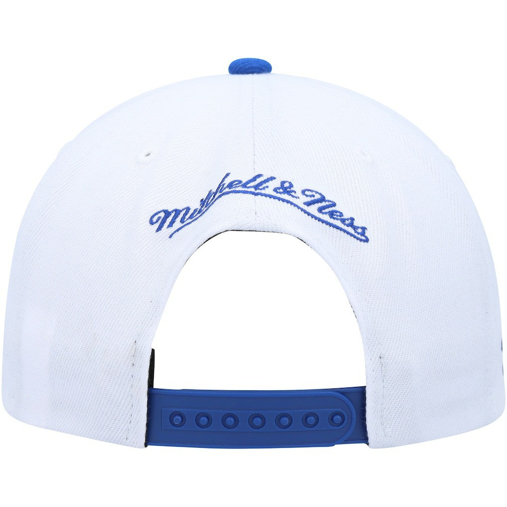 Golden State Warriors Side Core 2.0 Snapback Hat White/Royal