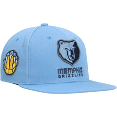 Memphis Grizzlies Side Core 2.0 Snapback Hat Light Blue