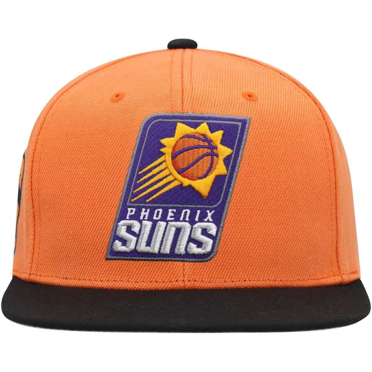 Phoenix Suns Side Core 2.0 Snapback Hat Orange/Black