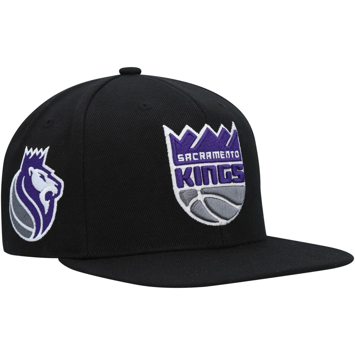 Sacramento Kings Side Core 2.0 Snapback Hat Black