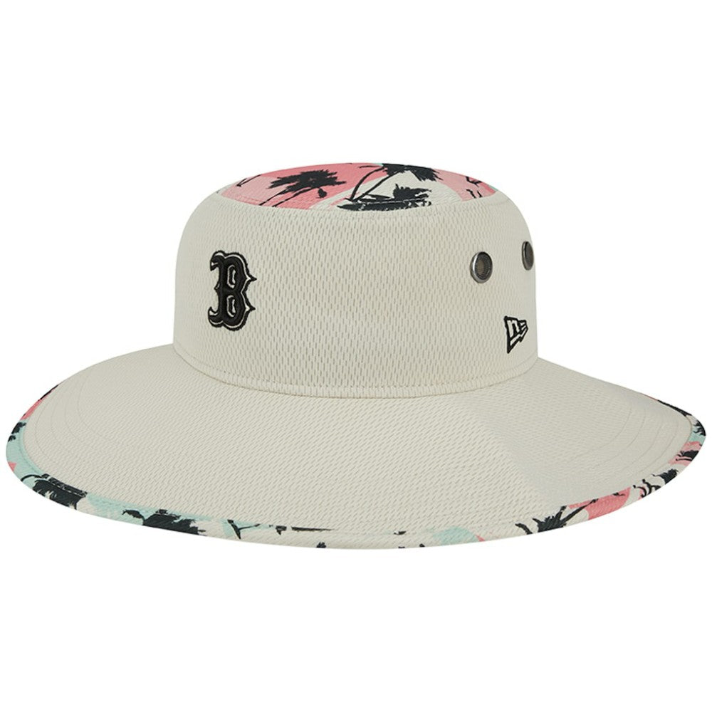 Boston Red Sox New Era Retro Beachin' Bucket Hat - Natural Hats