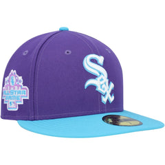 Chicago White Sox New Era Vice 59FIFTY Fitted Hat - Purple Hats