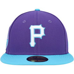Pittsburgh Pirates New Era Vice 59FIFTY Fitted Hat - Purple Hats