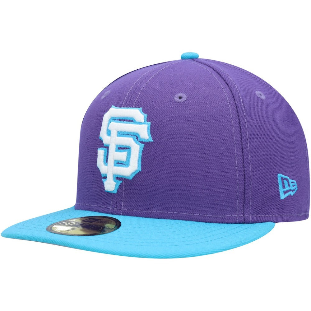 San Francisco Giants New Era Vice 59FIFTY Fitted Hat - Purple Hats