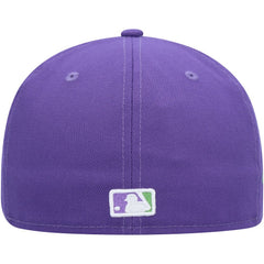 San Francisco Giants New Era Lime Side Patch 59FIFTY Fitted Hat - Purple Hats