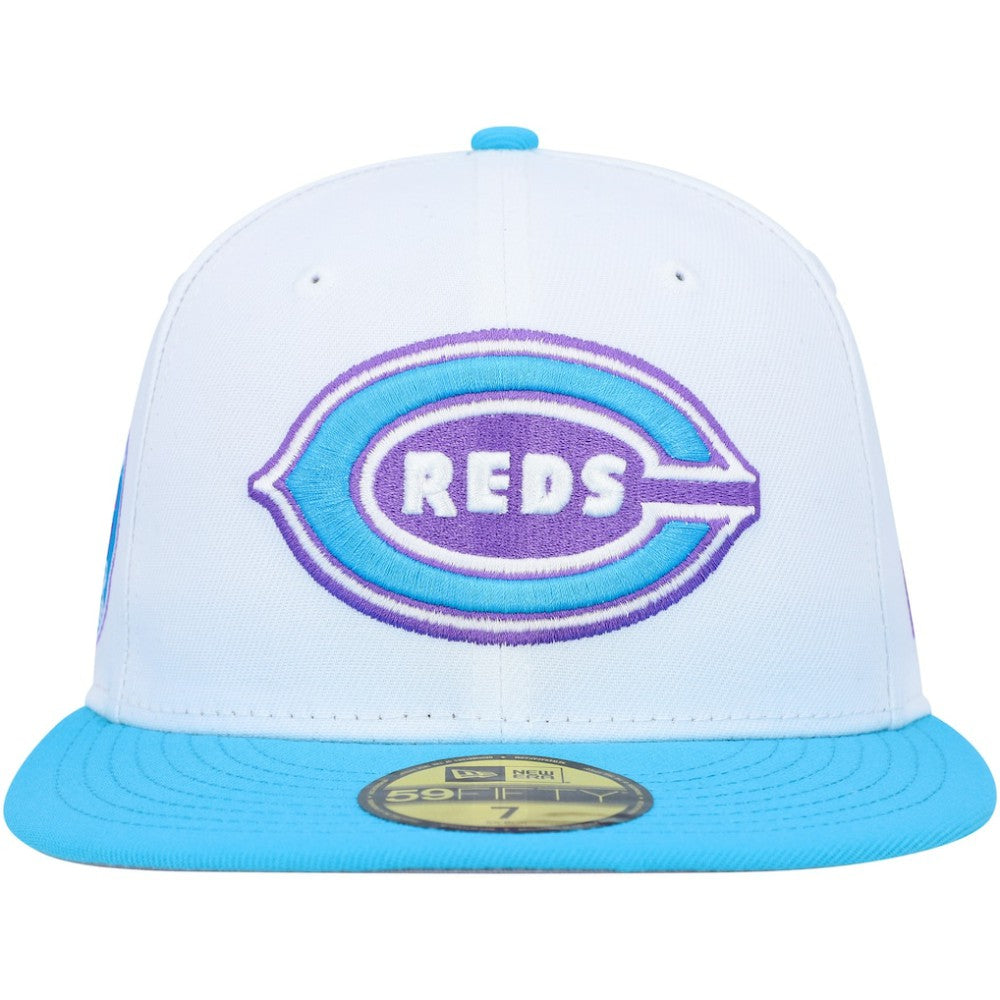 Cincinnati Reds New Era 1938 MLB All-Star Game Vice 59FIFTY Fitted Hat - White Hats