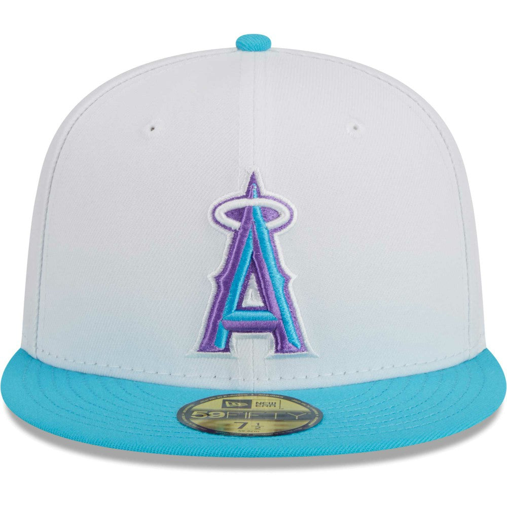 Los Angeles Angels New Era  Vice 59FIFTY Fitted Hat - White Hats