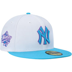 New York Yankees New Era 1999 World Series Vice 59FIFTY Fitted Hat - White Hats