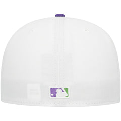 Atlanta Braves New Era  Side Patch 59FIFTY Fitted Hat - White Hats
