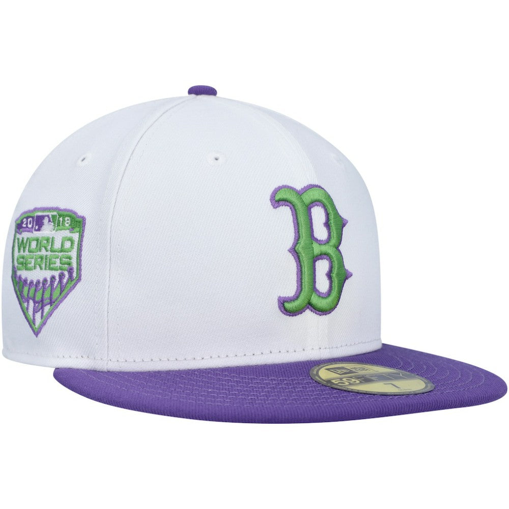 Boston Red Sox New Era  Side Patch 59FIFTY Fitted Hat - White Hats