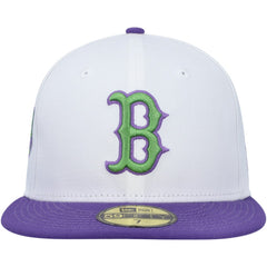 Boston Red Sox New Era  Side Patch 59FIFTY Fitted Hat - White Hats