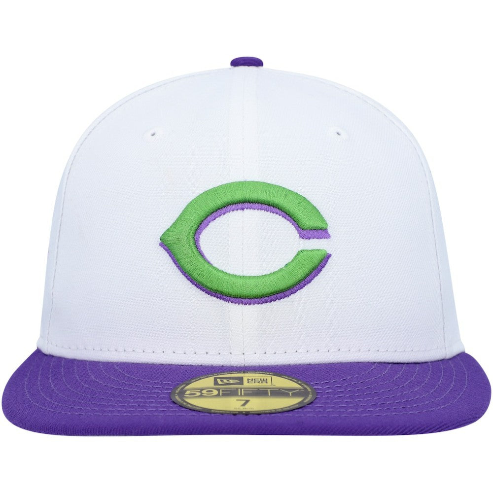 Cincinnati Reds New Era 1990 World Series Side Patch 59FIFTY Fitted Hat - White Hats