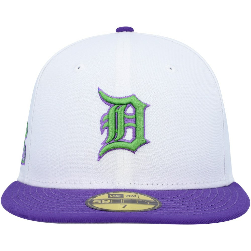 Detroit Tigers New Era 1984 World Series Side Patch 59FIFTY Fitted Hat - White Hats