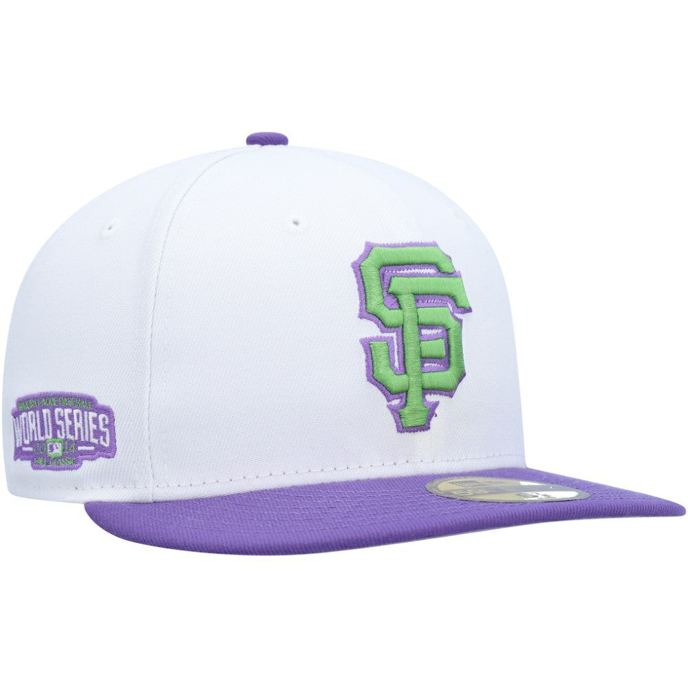 San Francisco Giants New Era 2014 World Series Side Patch 59FIFTY Fitted Hat - White Hats