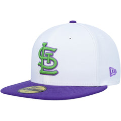 St. Louis Cardinals New Era 2011 World Series Side Patch 59FIFTY Fitted Hat - White Hats