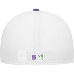 Tampa Bay Rays New Era  Side Patch 59FIFTY Fitted Hat - White Hats