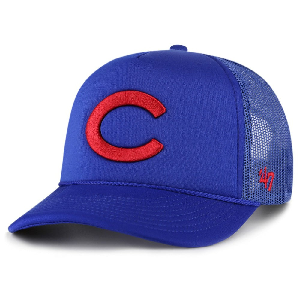 Chicago Cubs '47 Foam Logo Trucker Adjustable Hat - Royal Hats