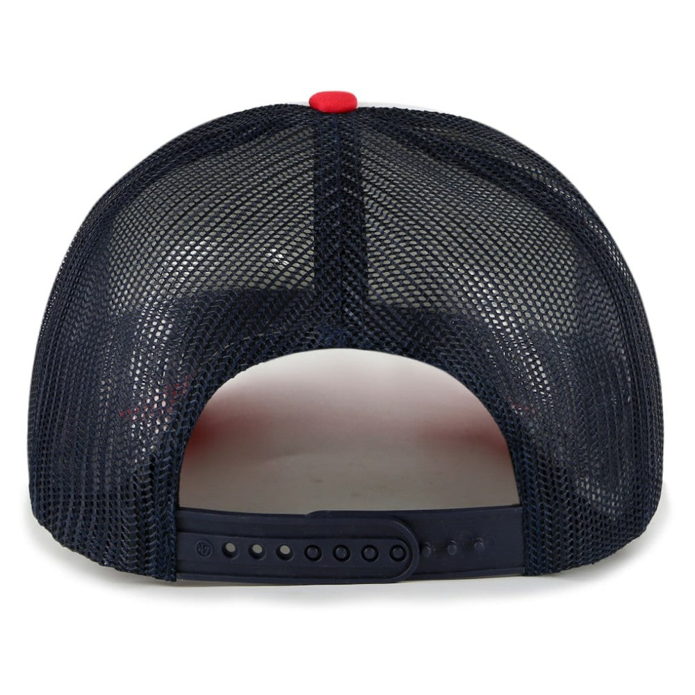 Boston Red Sox '47 Foam Front Script Trucker Snapback Hat - White Hats