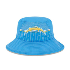 Los Angeles Chargers New Era 2023 NFL Training Camp Stretch Bucket Hat Blue