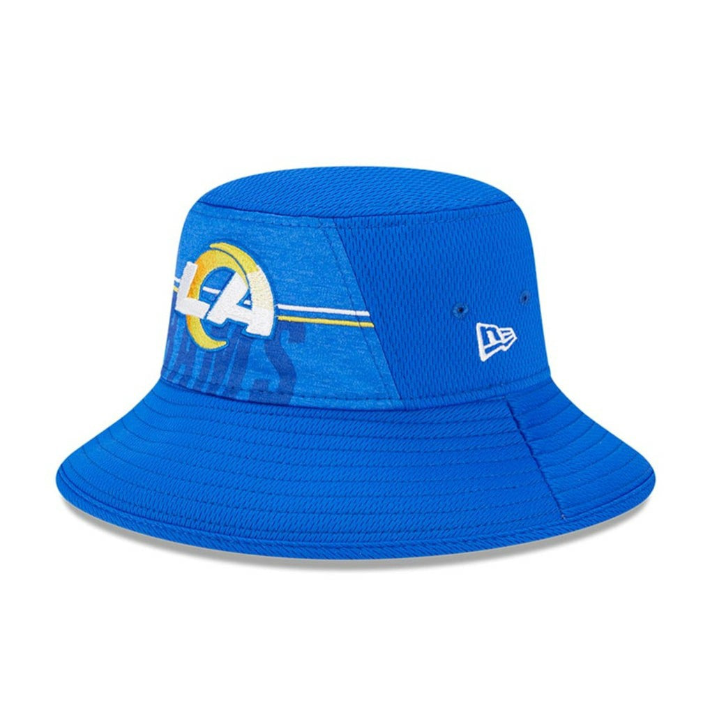 Los Angeles Rams New Era 2023 NFL Training Camp Stretch Bucket Hat Royal
