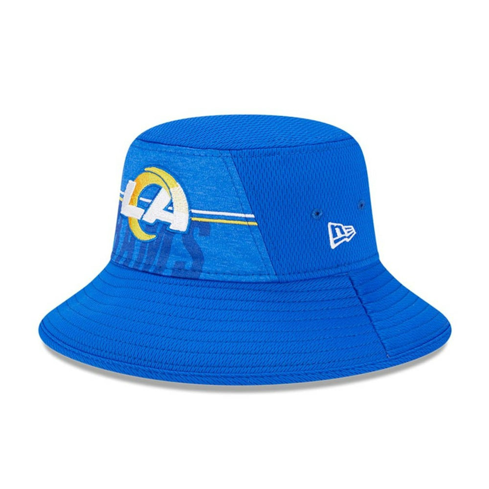 Los Angeles Rams New Era 2023 NFL Training Camp Stretch Bucket Hat Royal