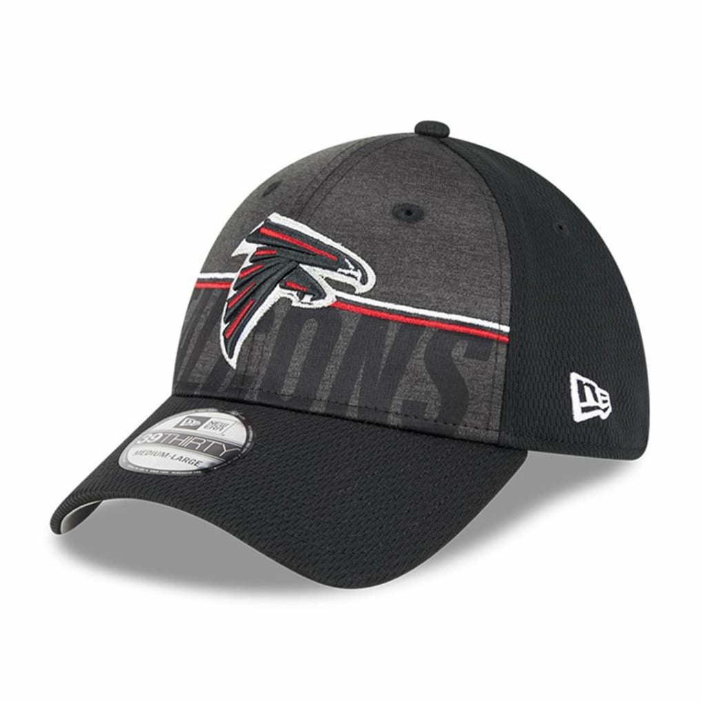 Atlanta Falcons New Era 2023 NFL Training Camp 39THIRTY Flex Hat Black