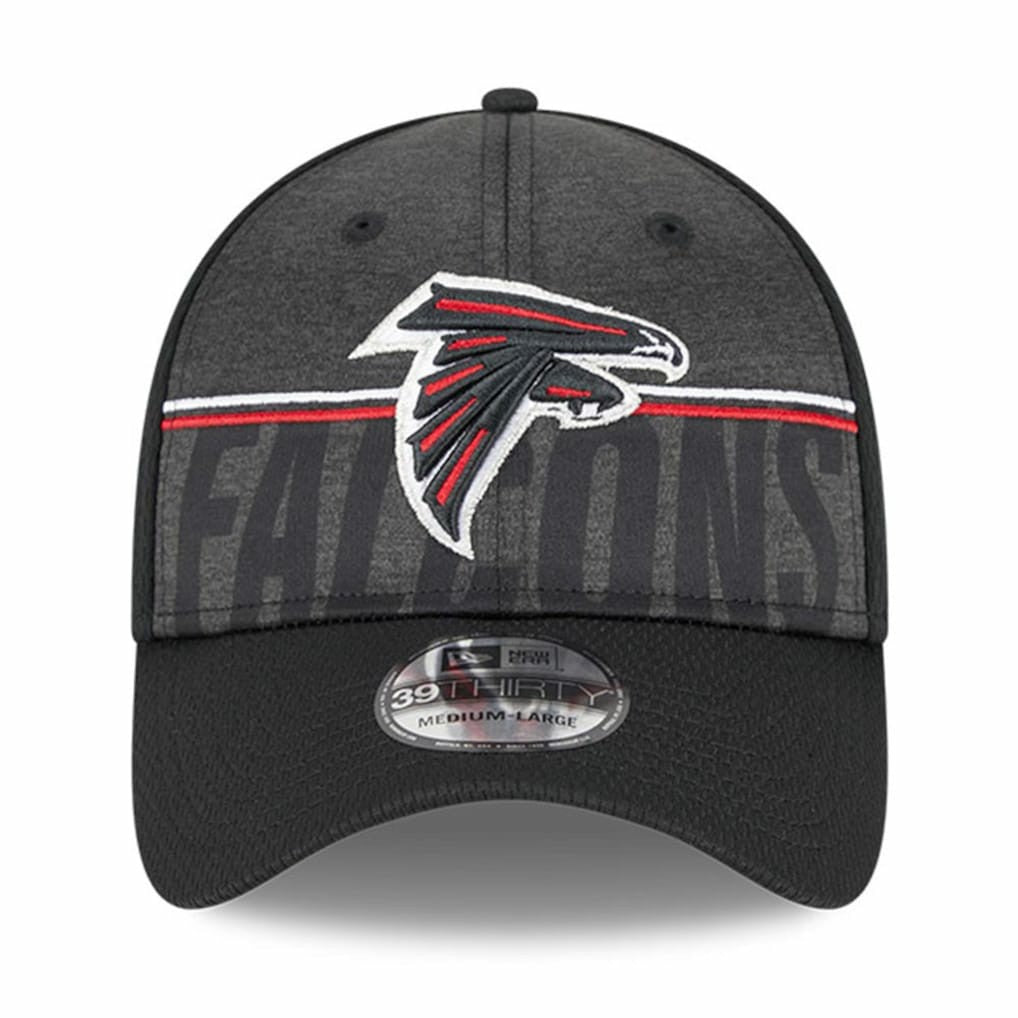 Atlanta Falcons New Era 2023 NFL Training Camp 39THIRTY Flex Hat Black