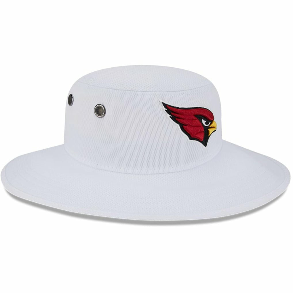 Arizona Cardinals New Era 2023 NFL Training Camp Panama Bucket Hat White