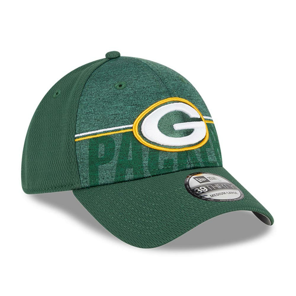 Green Bay Packers New Era 2023 NFL Training Camp 39THIRTY Flex Hat Green