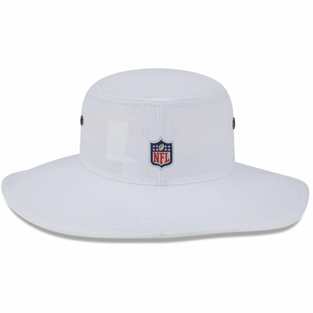 Carolina Panthers New Era 2023 NFL Training Camp Panama Bucket Hat White