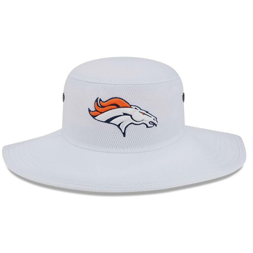 Denver Broncos New Era 2023 NFL Training Camp Panama Bucket Hat White