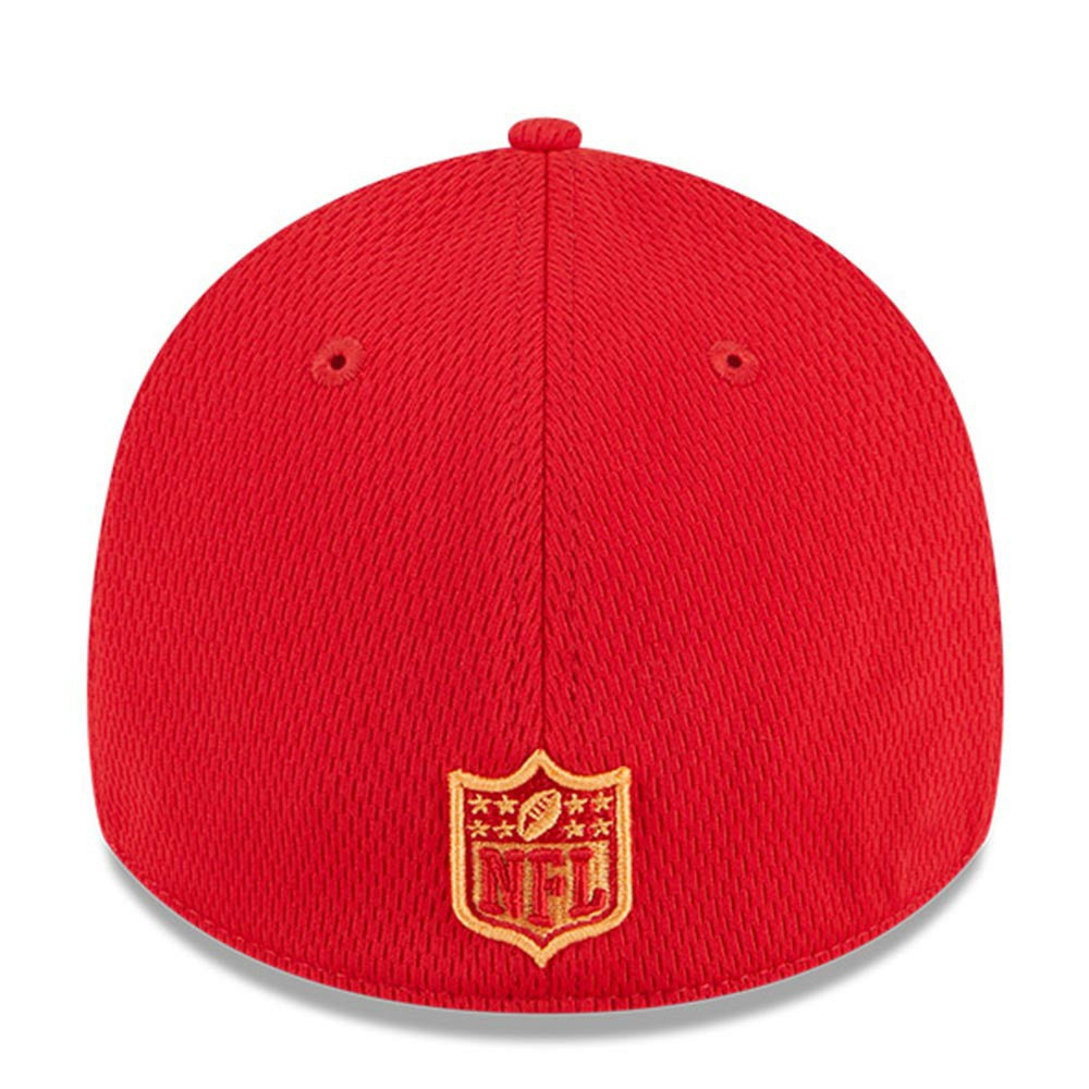 Tampa Bay Buccaneers New Era 2023 NFL Training Camp Throwback 39THIRTY Flex Hat Red