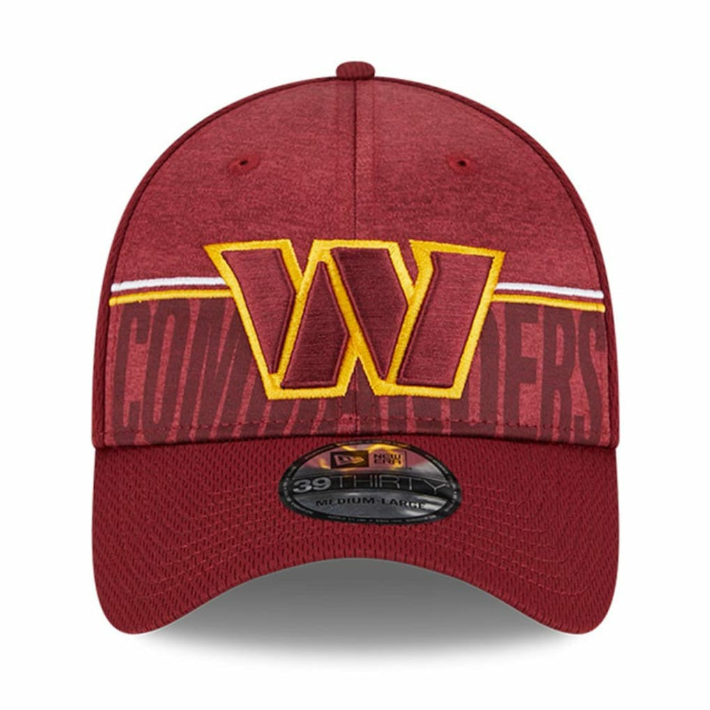 Washington Commanders New Era 2023 NFL Training Camp 39THIRTY Flex Hat Burgundy