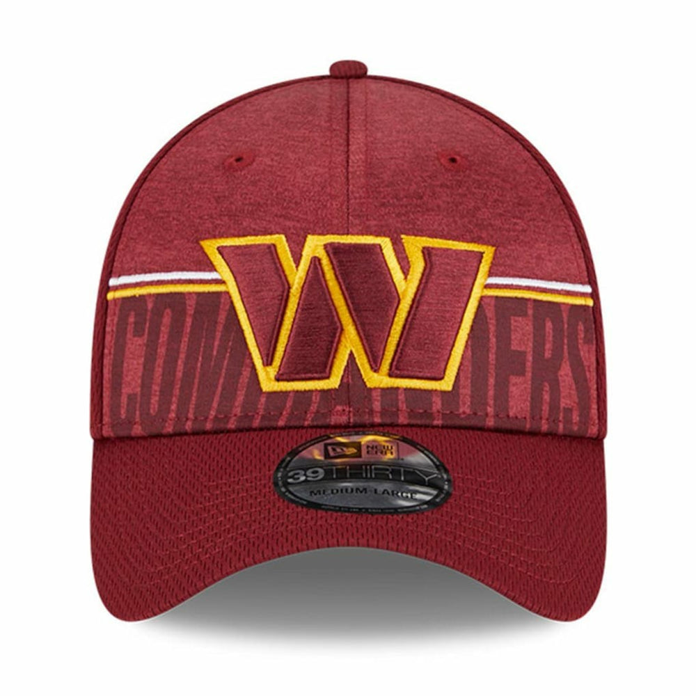 Washington Commanders New Era 2023 NFL Training Camp 39THIRTY Flex Hat Burgundy